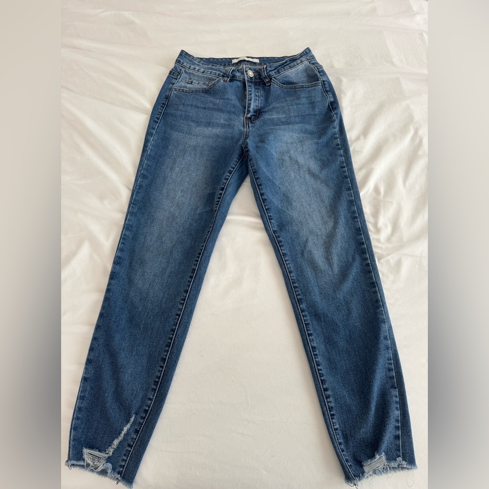 Women’s Classic Blue Denim Skinny Jeans Size 26 / US 5